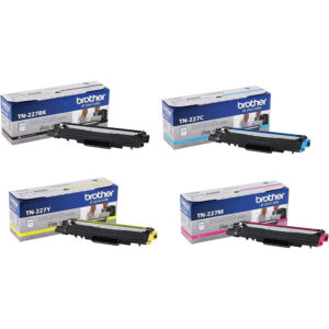 Brother TN227 4 High Yield Color Toner Set