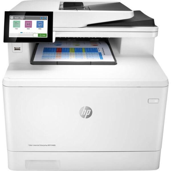 HP Color LaserJet Enterprise M480f Multifunction Duplex Printer (3QA55A)